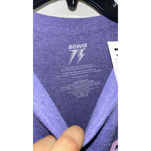DAVID BOWIE T-Shirt XL NEW w/ TAG - Picture 3 of 3